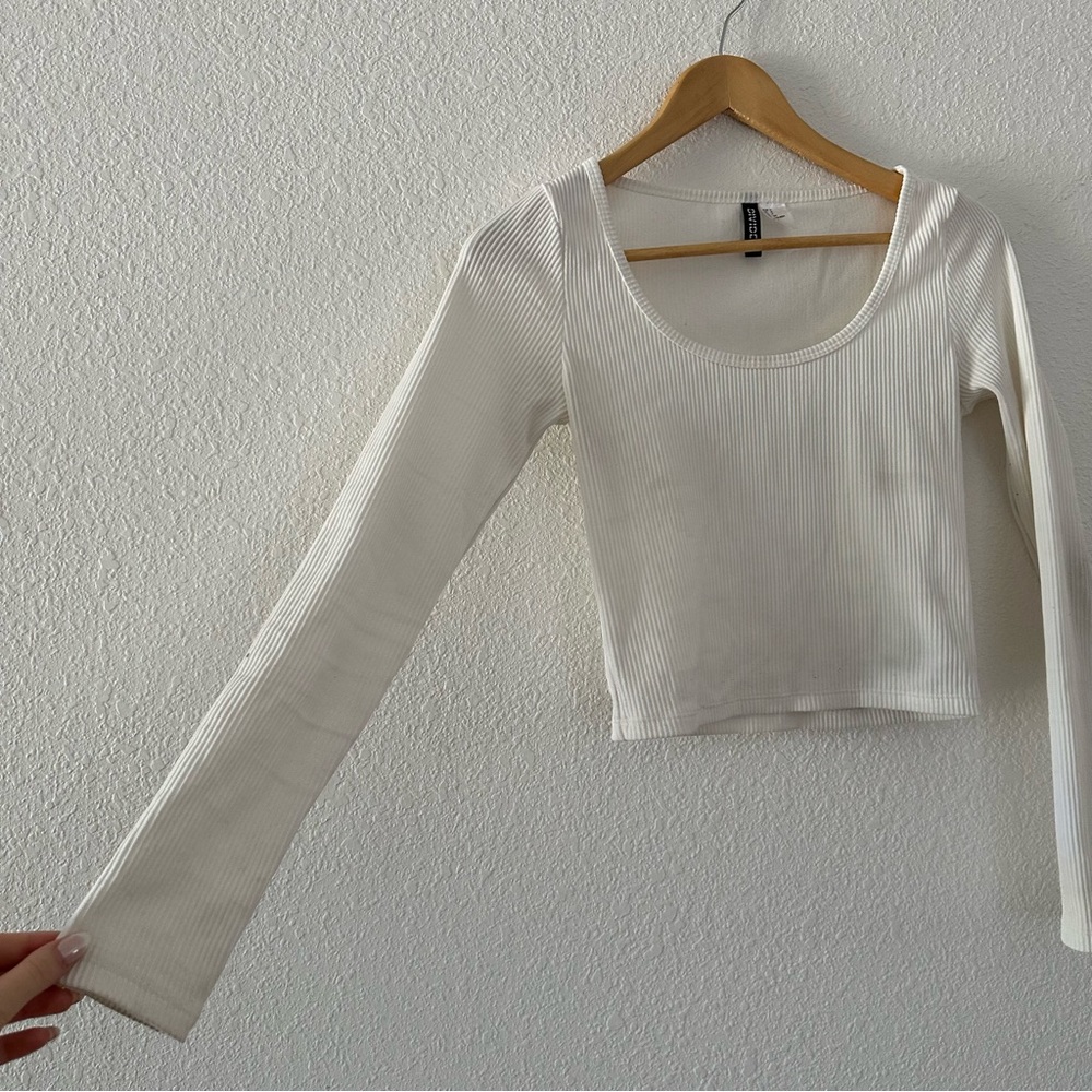 H&M ribbed top SzS